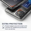Kwmobile kártyatartós tok Apple iPhone 11-hez, átlátszó, polikarbonát, KWM000022RB001C