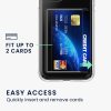 Kwmobile kártyatartós tok Apple iPhone 11-hez, átlátszó, polikarbonát, KWM000022RB001C