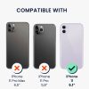 Kwmobile kártyatartós tok Apple iPhone 11-hez, átlátszó, polikarbonát, KWM000022RB001C