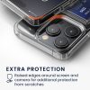 Kwmobile kártyatartós tok Apple iPhone 14 Pro készülékhez, átlátszó, polikarbonát, KWM000022RH001C