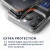 Kwmobile kártyatartós tok Apple iPhone 14 Pro Max készülékhez, átlátszó, polikarbonát, KWM000022RI001C