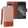 Kwmobile tok Apple iPhone 15 Pro készülékhez, világos rózsaszín/barna, textil/szilikon, KWM000022RL001C