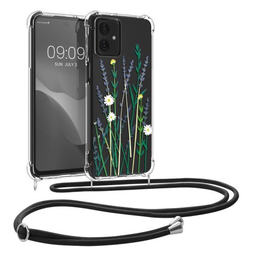 Kwmobile tok nyakpánttal Motorola Moto G54-hez, többszínű, szilikon, KWM000022RN002C
