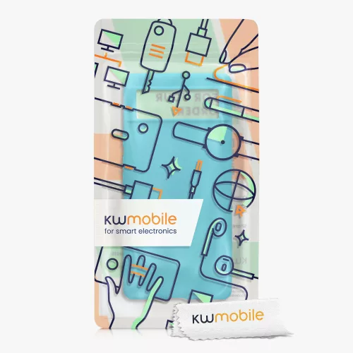 Kwmobile tok Google Pixel 6 telefonhoz, világoskék, szilikon, KWM000013DV047C