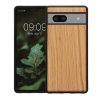 Kwmobile Google Pixel 7a tok, barna, fa/szilikon, KWM000019YJ003C