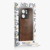 Kwmobile tok Xiaomi 13T/13T Pro készülékhez, barna, fa/szilikon, KWM000020IR005C