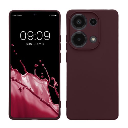Kwmobile tok Xiaomi Redmi Note 13 Pro készülékhez, lila, szilikon, KWM000020NZ003C