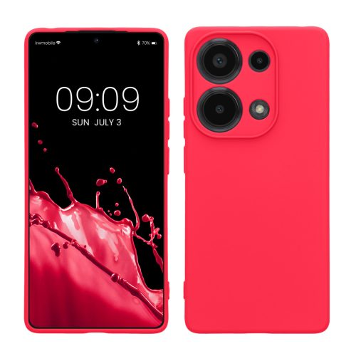 Kwmobile tok Xiaomi Redmi Note 13 Pro készülékhez, rózsaszín, szilikon, KWM000020NZ005C