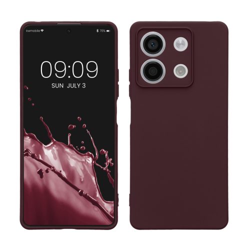 Kwmobile tok Xiaomi Redmi Note 13-hoz, lila, szilikon, KWM000020OB003C