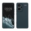 Kwmobile tok Xiaomi Redmi Note 13 Pro Plus 5G-hez, sötétzöld, szilikon, KWM000020OC002C