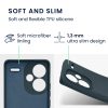 Kwmobile tok Xiaomi Redmi Note 13 Pro Plus 5G-hez, sötétzöld, szilikon, KWM000020OC002C