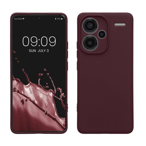 Kwmobile tok Xiaomi Redmi Note 13 Pro Plus 5G-hez, lila, szilikon, KWM000020OC003C