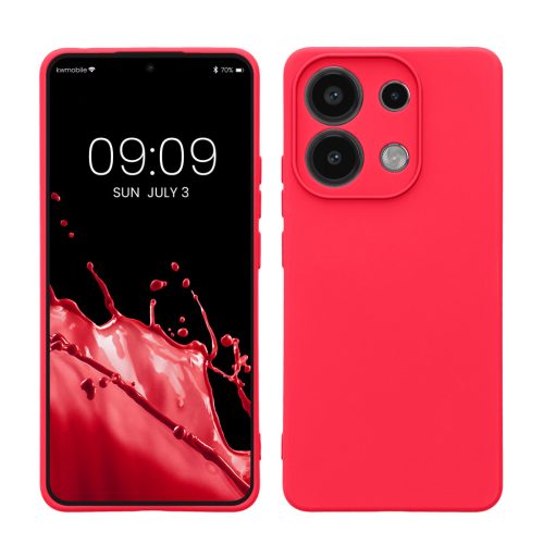 Kwmobile tok Xiaomi Redmi Note 13-hoz, rózsaszín, szilikon, KWM000020OD005C