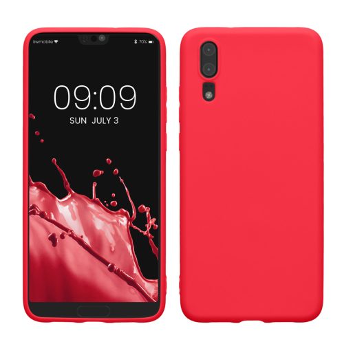 Kwmobile Huawei P20 tok, rózsaszín, szilikon, KWM000008PX016C