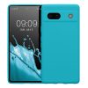 Kwmobile Google Pixel 7a tok, világoskék, szilikon, KWM000019YF023C