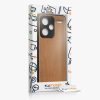 Kwmobile tok Xiaomi Redmi Note 13 Pro Plus 5G-hez, világosbarna, fa/szilikon, KWM000020KP002C