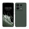 Kwmobile tok Xiaomi Redmi Note 13 Pro 5G-hez, sötétzöld, szilikon, KWM000020LD004C