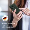 Kwmobile tok Xiaomi Redmi Note 13 Pro 5G-hez, sötétzöld, szilikon, KWM000020LD004C