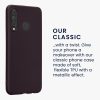 Kwmobile Huawei P30 Lite tok, sötétlila, szilikon, KWM000009NH065C