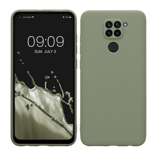 Kwmobile tok Xiaomi Redmi Note 9-hez, világoszöld, szilikon, KWM000011FI018C