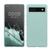 Kwmobile Google Pixel 6a tok, világoszöld, szilikon, KWM000015OO017C