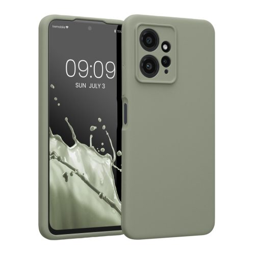 Kwmobile tok Xiaomi Redmi Note 12-höz, világoszöld, szilikon, KWM000018UL016C