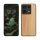 Kwmobile tok Xiaomi Redmi Note 13 Pro 5G-hez, barna, fa/szilikon, KWM000020LJ002C
