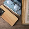 Kwmobile tok Xiaomi Redmi Note 13 Pro 5G-hez, barna, fa/szilikon, KWM000020LJ002C