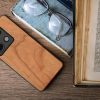 Kwmobile tok Xiaomi Redmi Note 13 Pro 5G-hez, barna, fa/szilikon, KWM000020LJ003C