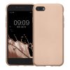 Kwmobile tok Apple iPhone SE (2022)/iPhone SE (2020)/iPhone 8 készülékhez, arany, szilikon, KWM0000085R012C