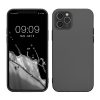 Kwmobile tok Apple iPhone 12/iPhone 12 Pro készülékhez, szürke, szilikon, KWM000013WJ007C