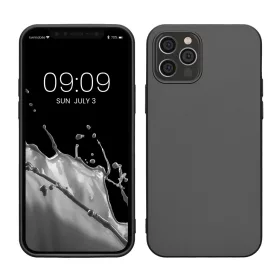   Kwmobile tok Apple iPhone 12/iPhone 12 Pro készülékhez, szürke, szilikon, KWM000013WJ007C