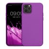 Kwmobile tok Apple iPhone 12/iPhone 12 Pro készülékhez, lila, szilikon, KWM000013WJ008C