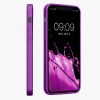 Kwmobile tok Apple iPhone 12/iPhone 12 Pro készülékhez, lila, szilikon, KWM000013WJ008C