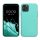 Kwmobile tok Apple iPhone 12/iPhone 12 Pro készülékhez, zöld, szilikon, KWM000013WJ009C