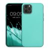 Kwmobile tok Apple iPhone 12/iPhone 12 Pro készülékhez, zöld, szilikon, KWM000013WJ009C