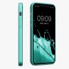 Kwmobile tok Apple iPhone 12/iPhone 12 Pro készülékhez, zöld, szilikon, KWM000013WJ009C