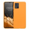 Kwmobile tok Motorola Moto E13 készülékhez, narancssárga, szilikon, KWM000018HK007C