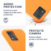 Kwmobile tok Motorola Moto E13 készülékhez, narancssárga, szilikon, KWM000018HK007C
