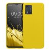 Kwmobile tok Motorola Moto E13 készülékhez, sárga, szilikon, KWM000018HK008C