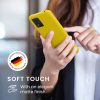 Kwmobile tok Motorola Moto E13 készülékhez, sárga, szilikon, KWM000018HK008C
