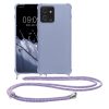 Kwmobile tok nyakpánttal Motorola ThinkPhone-hoz, kék, szilikon, KWM0000196O003C