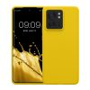 Kwmobile tok Motorola Edge 40-hez, sárga, szilikon, KWM0000197B010C