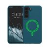 Kwmobile tok Samsung Galaxy S22-höz, kék, szilikon, KWM000021RB002C