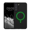 Kwmobile tok Samsung Galaxy S22 Plus-hoz, fekete, szilikon, KWM000021RC001C