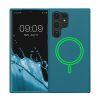 Kwmobile tok Samsung Galaxy S23 Ultra készülékhez, kék, szilikon, KWM000021RG002C