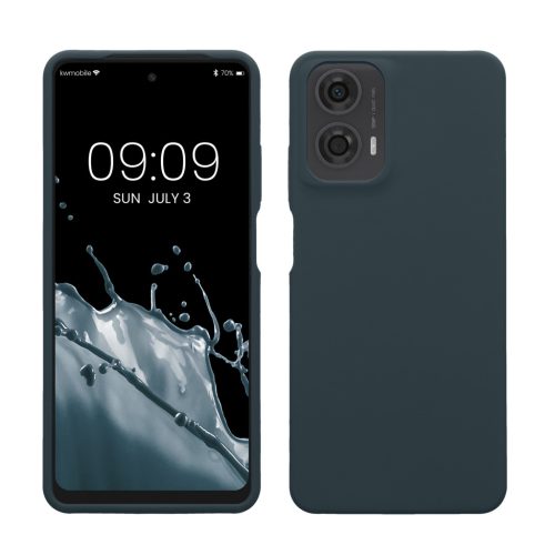 Kwmobile tok Motorola Moto G24/Moto E14/Moto G04 készülékhez, sötétzöld, szilikon, KWM000022RP003C