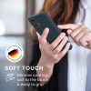 Kwmobile tok Motorola Moto G24/Moto E14/Moto G04 készülékhez, sötétzöld, szilikon, KWM000022RP003C