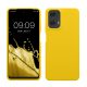 Kwmobile tok Motorola Moto G24/Moto E14/Moto G04 készülékhez, sárga, szilikon, KWM000022RP005C
