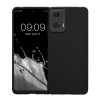 Kwmobile tok Motorola Moto G24/Moto E14/Moto G04 készülékhez, fekete, szilikon, KWM000022RQ001C
